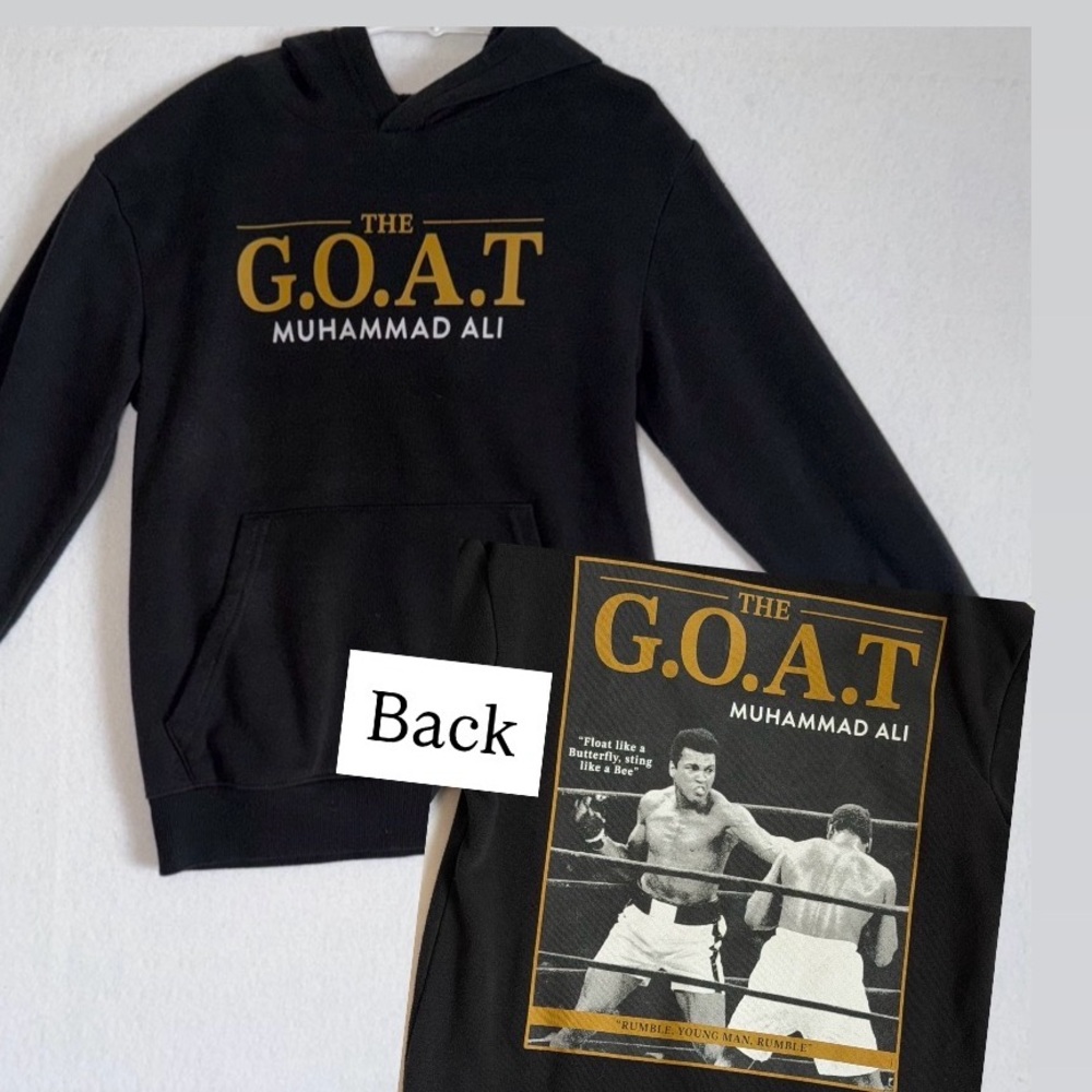 Kids Muhammad Ali G.O.A.T Hoodie.